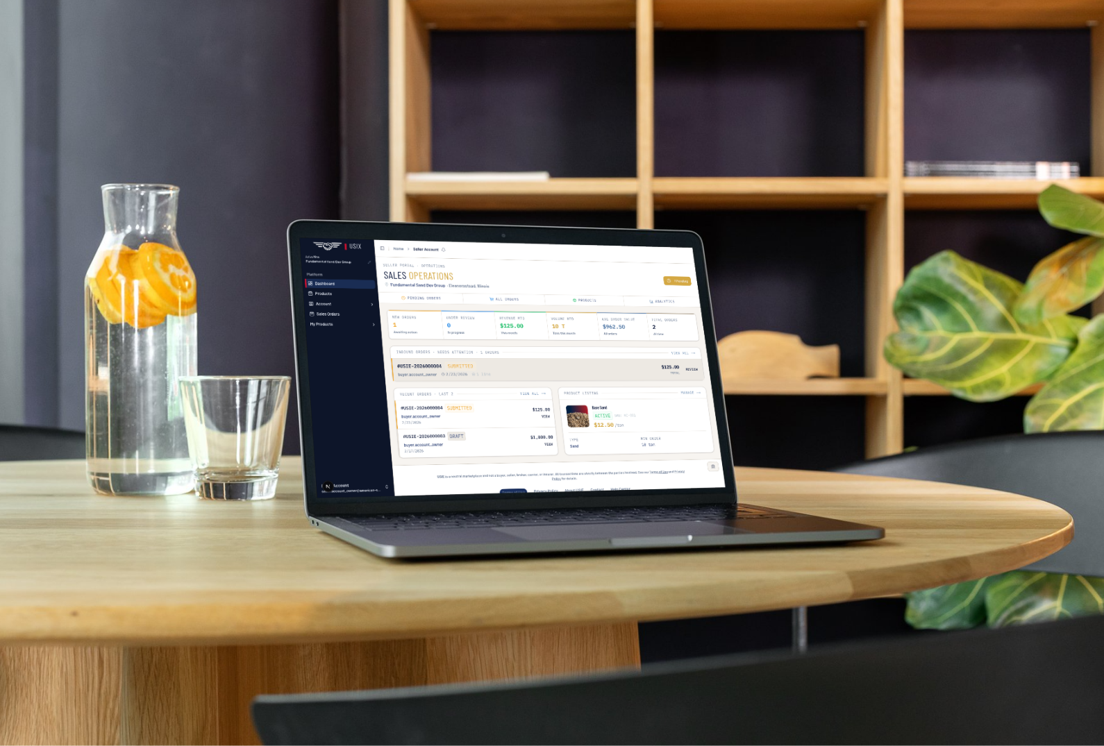 Sales operations laptop